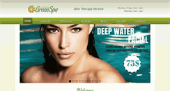 Desktop Screenshot of greenspavan.com